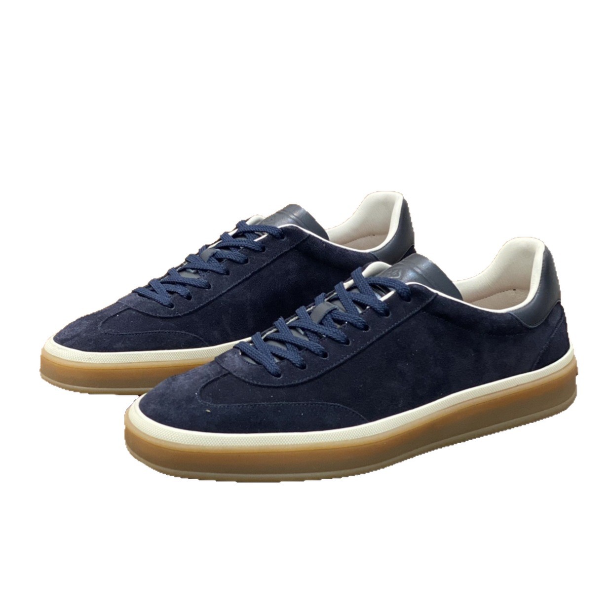 Scarpe casual uomo stile europeo in scamosciato stringate classiche_voghion.com