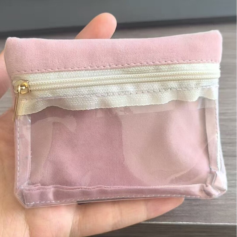 饰品收纳包耳环耳钉手链戒指收纳整理袋旅行洗漱包外出迷你零钱袋|undefined