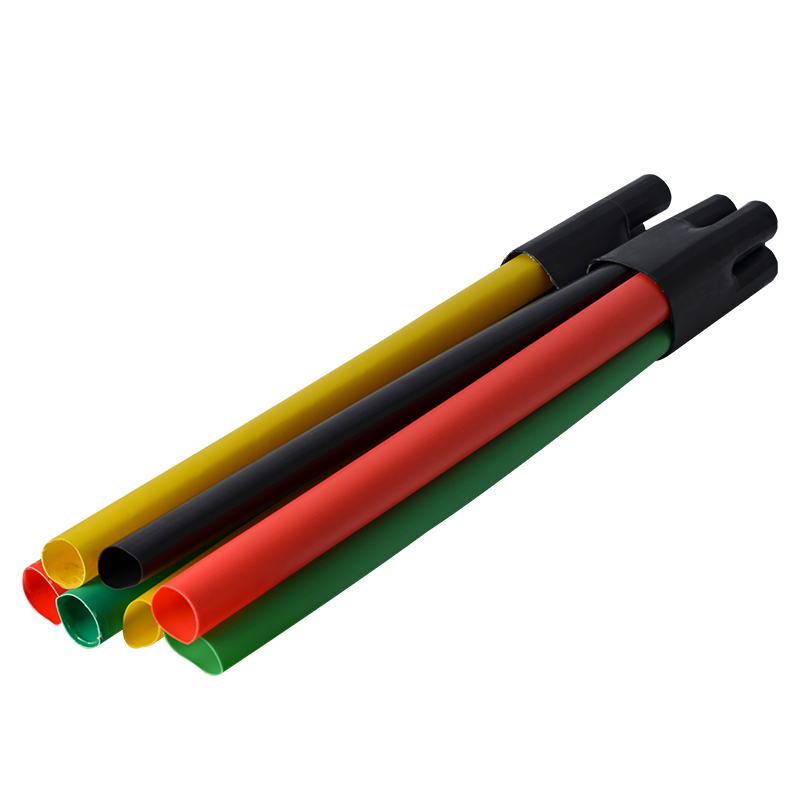 Accesorios de cabezal de terminal de cable de cinco dedos 1kv cable de carcasa aislada de tres y cuatro núcleos de dos dedos cabezal de terminal termorretráctil de bajo voltaje