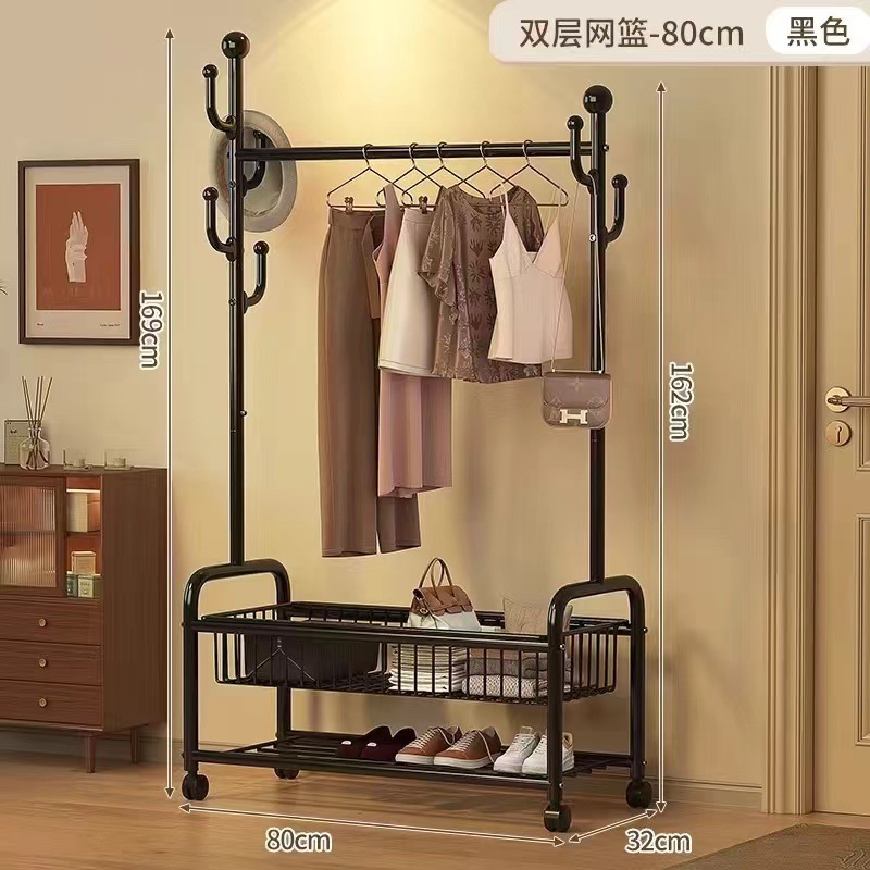 블랙 2단 80CM + 메시 프레임 + 신발 정리대 --- 시즌 특가