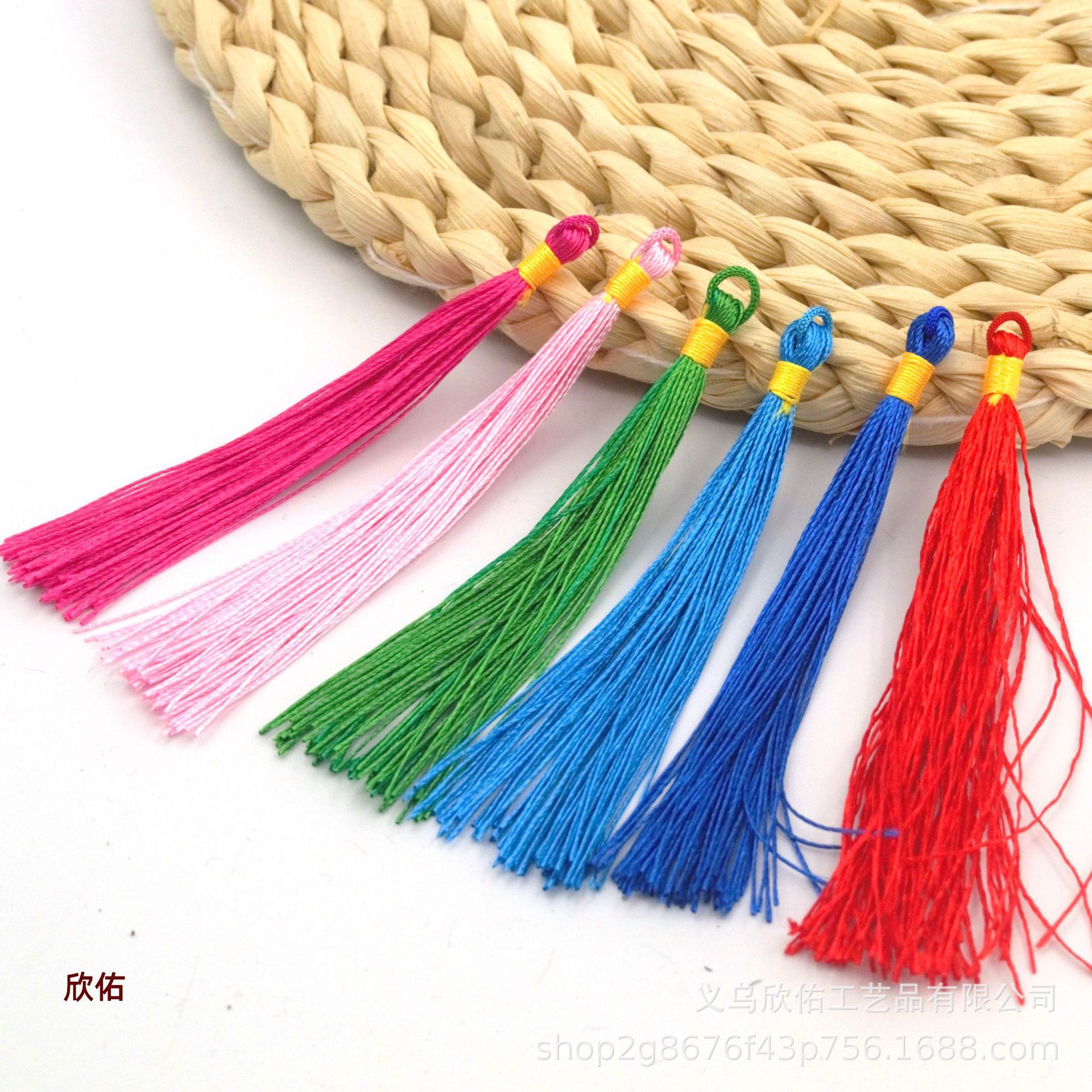 Accessories with tassels