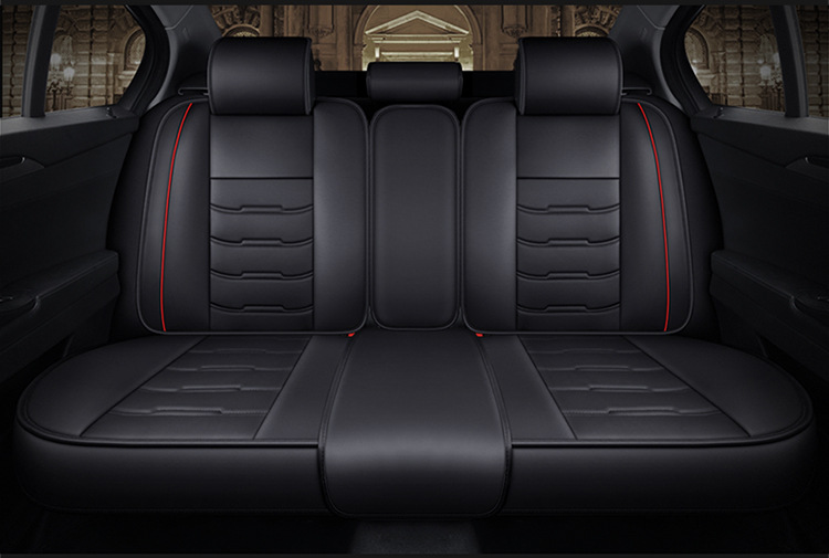 Cross-Border Foreign Trade Four-Season Universal Five-Seater Full Leather Fully Enclosed Car Seat Cover Car Seat Cushion Car Seat Cushion Pad