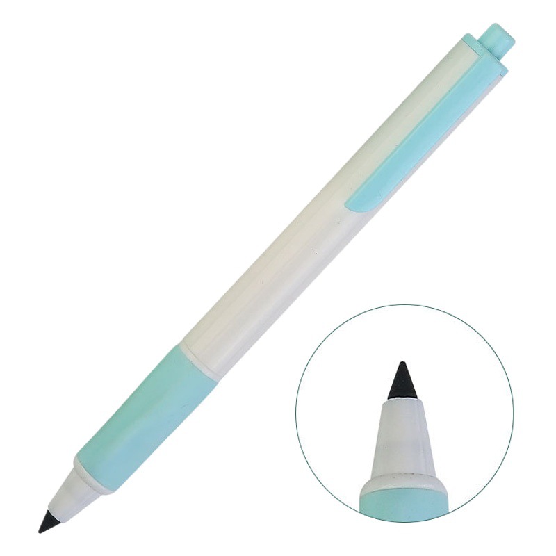 Wei Zhuang negro Tecnología de prensa lápiz durable no es fácil de romper corte-libre eterno no tinta lápiz creativo estudiante de la escuela primaria Prensa