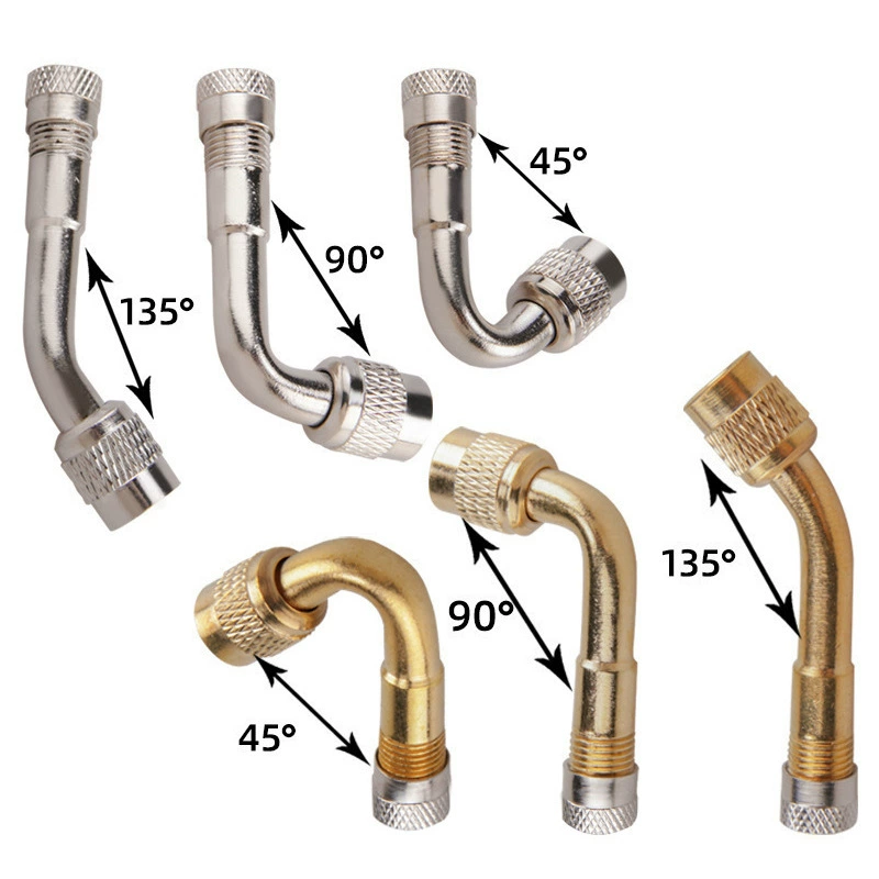 Баланс автомобильный клапан надувная удлинительная трубка Одноколесный велосипед надувная насадка Удлинительный стержень автомобильный локоть удлинительная насадка 90 ° 45