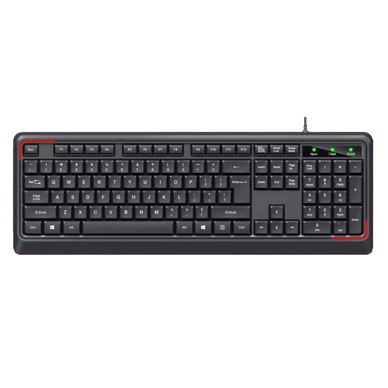 异能者 K201 wired keyboard USB business office laptop desktop computer universal