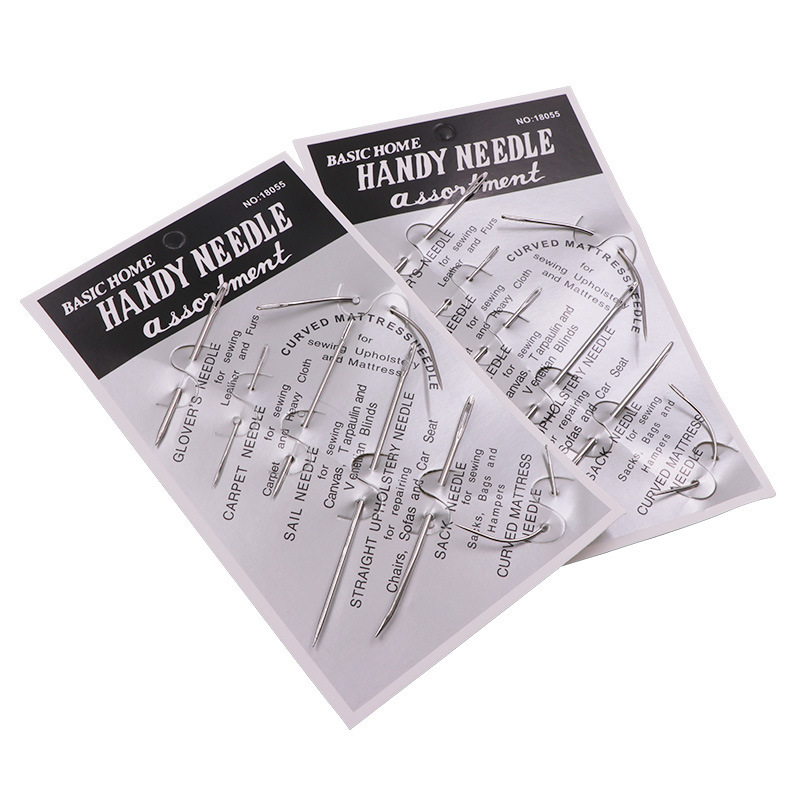 Household leather stitching needle special-shaped needle sack needle carpet needle curved needle decorative needle multifunctional needle hand sewing needle