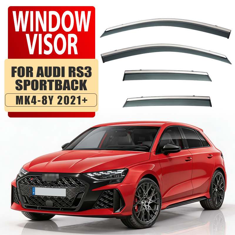 Suitable for Audi RS 0.15kg Sportback window visor