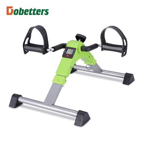Factory direct sales mini folding bicycle household mini exercise bike folding leg trainer drop shipping