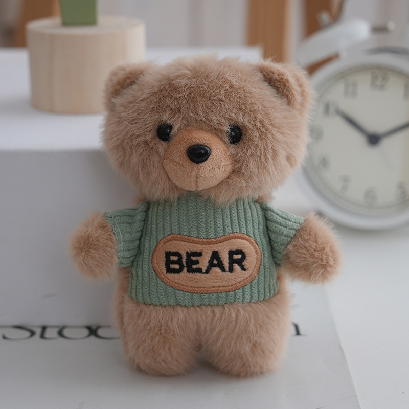 ネット有名人かわいい文字クマペンダントぬいぐるみ人形クマバッグペンダントキーホルダー人形人形|undefined