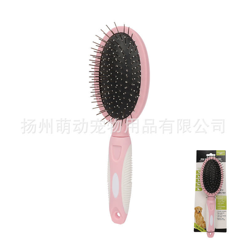 핑크 단면 강철 바늘 빗
