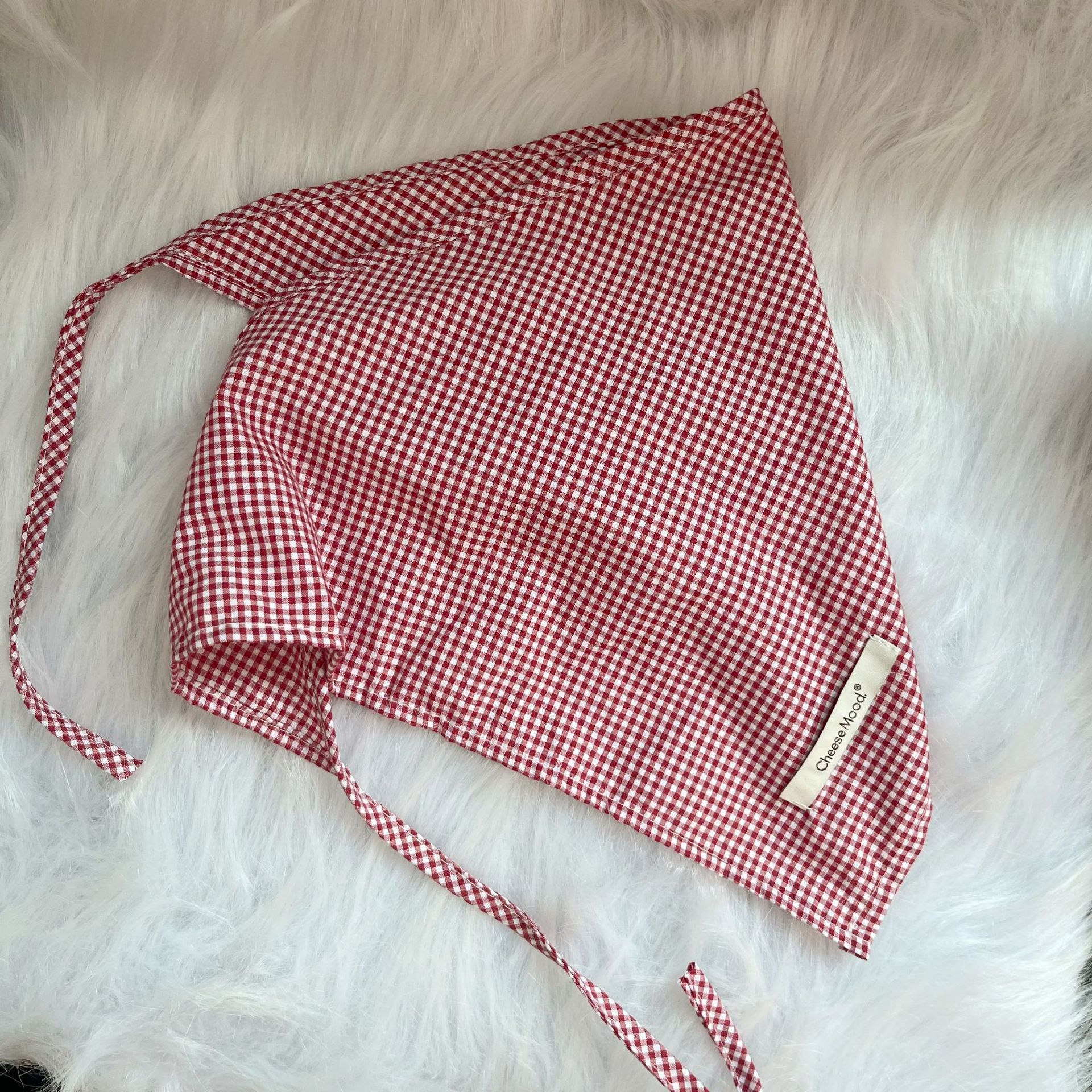 Women's Gender Simple Style Style Women's Simple Style Lattice Cloth Kerchief