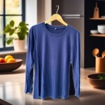 外贸圆领T恤长袖薄款纯色打底衫弹力大码款工厂货源尾单批发内搭