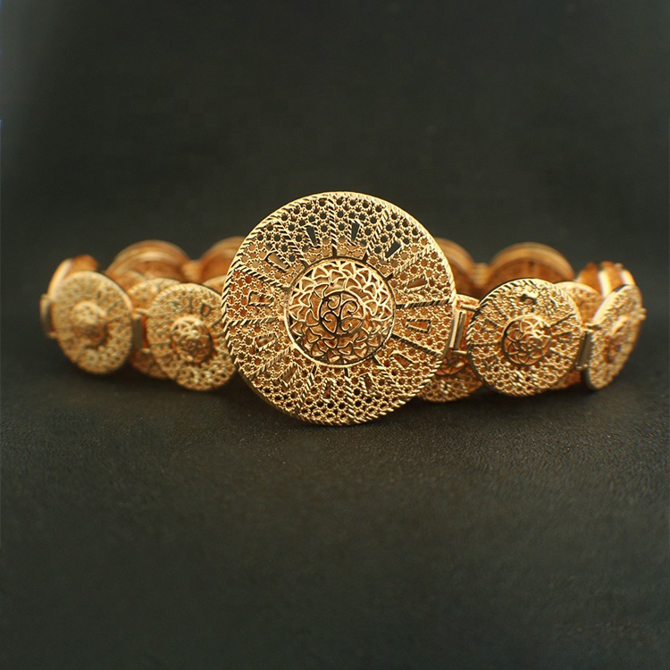 Arabic classic quality belt for bride with zircon
