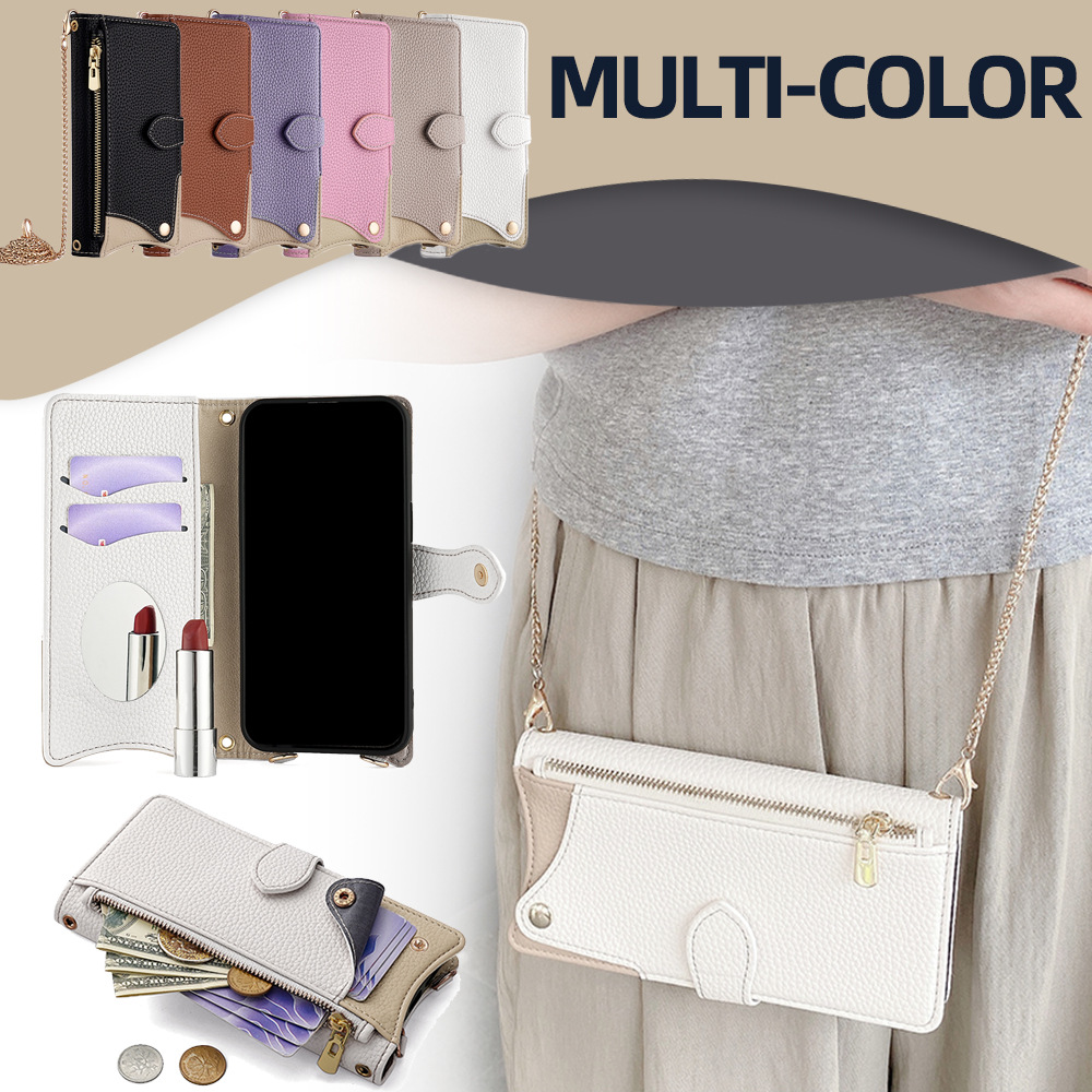 vivo v30e手机皮套V20翻盖钱夹斜挎手机壳多功能v29e保护壳适用