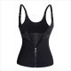 Women's Zipper Body-shaping Belly-control Palace Corset Neoprene 3-layer Patch Sweat-wicking Vest Shaping Garment