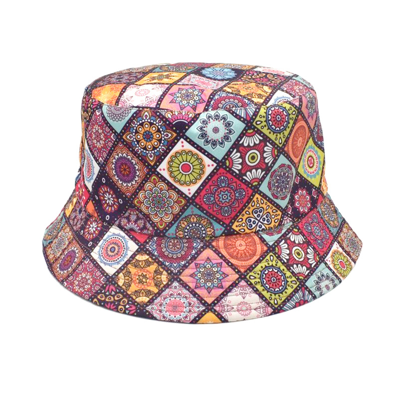 Unisex Basic Printing Wide Eaves Bucket Hat display picture 4