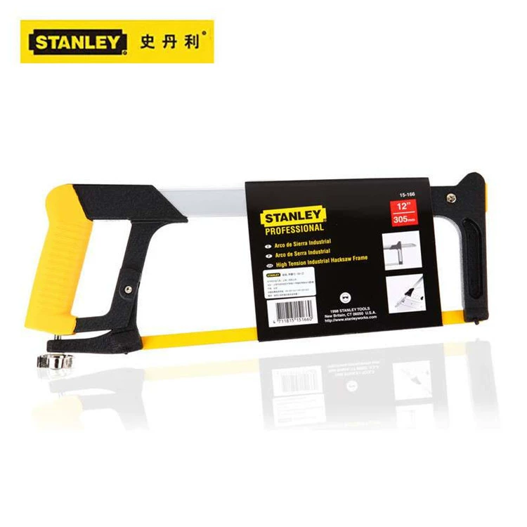 Оригинальная рама ножовки STANLEY/Stanley 400 мм 15-166-22, ручная пила, держатель полотна лобовой пилы