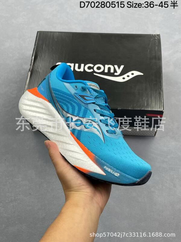 夏の新モデル Saucony Victory 22 防水滑り止めトレーニングスポーツシューズ卸売靴アウトドアランニングシューズ [純粋なオリジナル]|undefined