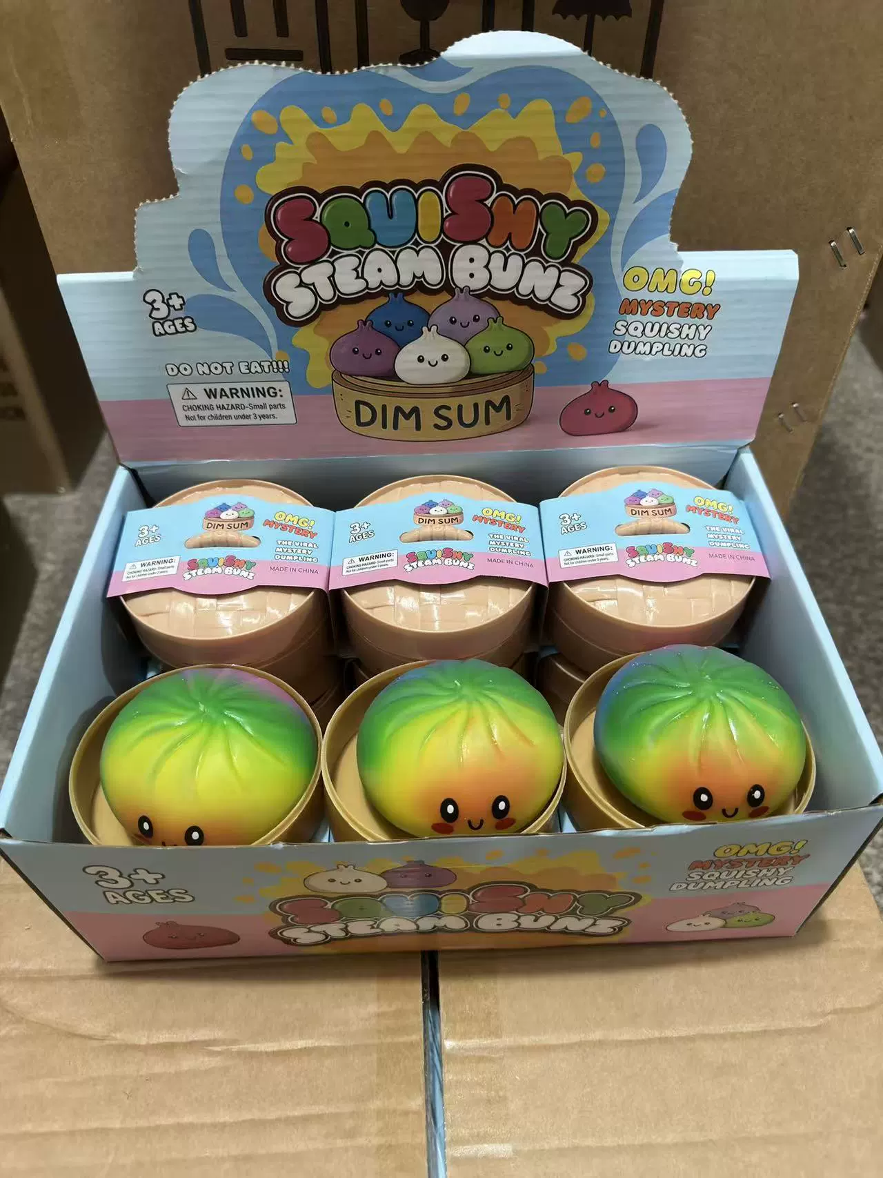 Realistic Squishy Toy (TPR) — Simulation Bun & Decompression Slime, Assorted 5–10 cm
