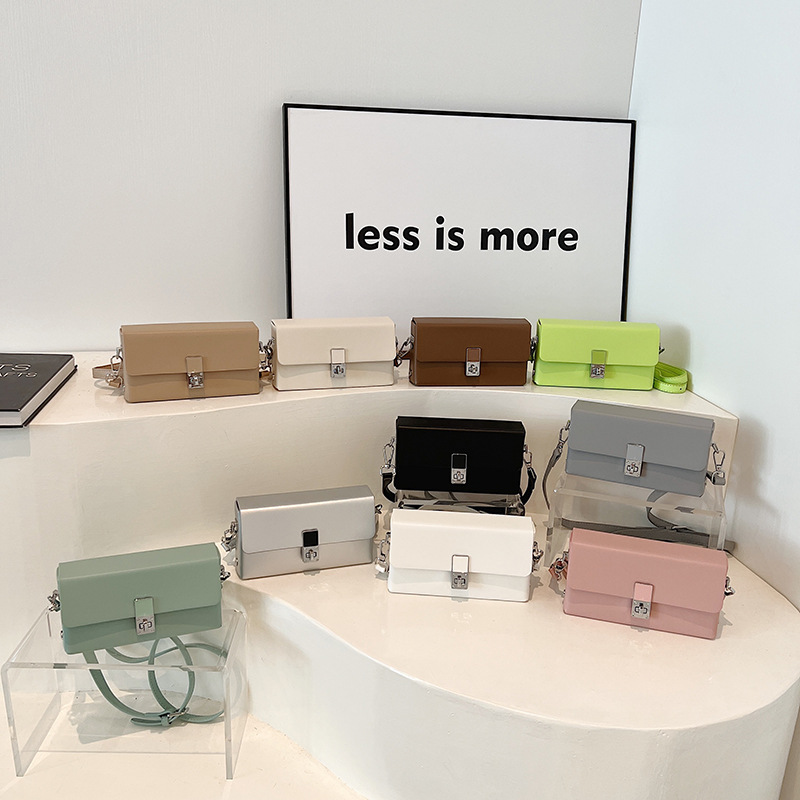 Bolso de hombro transfronterizo Bolso de moda de alta gama para mujer Bolso de mensajero de textura de diseño de nicho de todo fósforo casual