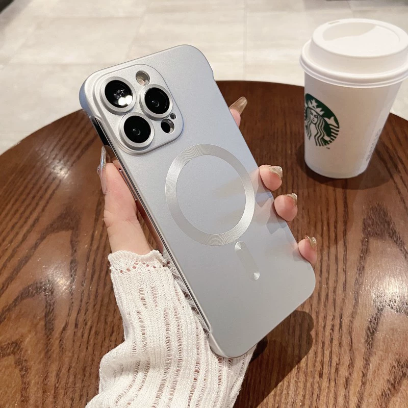 Apple, совместимый металлический iPhone 16, чехол для телефона, ультратонкий защитный чехол, iphone, защита при падении