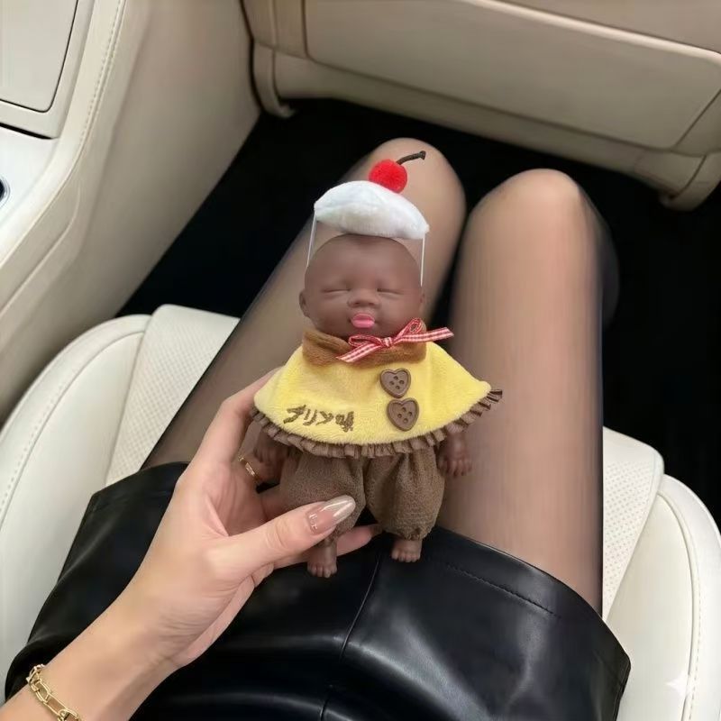 14cm'娜塔莎娃衣布丁甜品娃衣衣服公主可爱睡衣换装黑人衣服批发