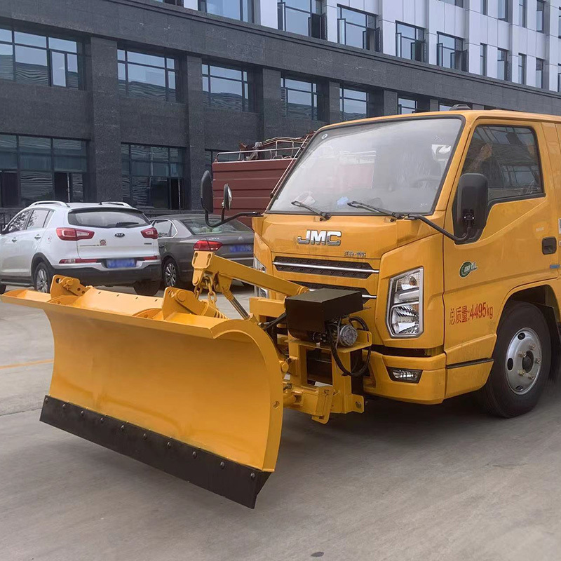 欧能智造铲雪车 高速路破冰除雪 大型路面雪融雪泥机