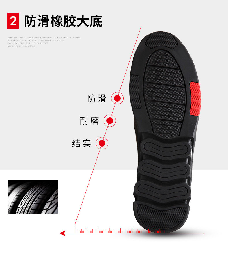 Giày lười nam da thời trang thoáng khí kiểu xỏ chân tăng chiều cao ẩn 6 cm — Căn hộ màu nâu, Giày buộc dây màu đen [tăng chiều cao ẩn], Giày bệt buộc dây màu đen, Giày bệt đen kiểu xỏ chân chi tiết 19