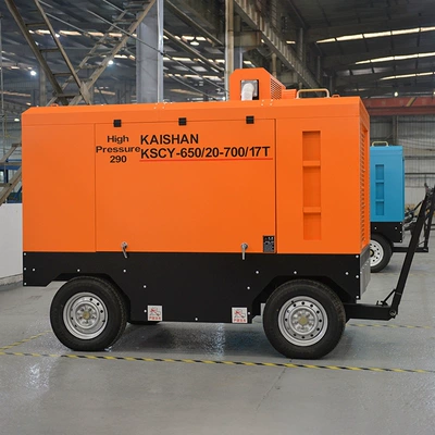 Hava kompressorları, Diesel Mobile Screw Compressor