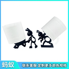跨境爆品 Ant paper roll holder 蚂蚁卷纸架有趣的浴室卷纸摆件