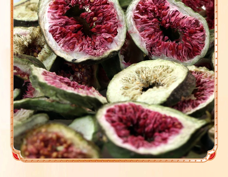 Dried Fig Slices Wu Hua Guo 500g Natural Fig Tea for Brewing and Culinary Use in use