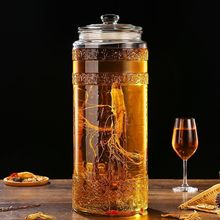 泡酒玻璃瓶10斤20斤带龙头密封加厚酿酒酒瓶家用泡酒坛泡酒罐