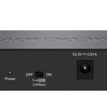 水星 MS06CP 6-портовый PoE коммутатор 4+2PoE коммутатор 4 порта PoE питание 48V PoE