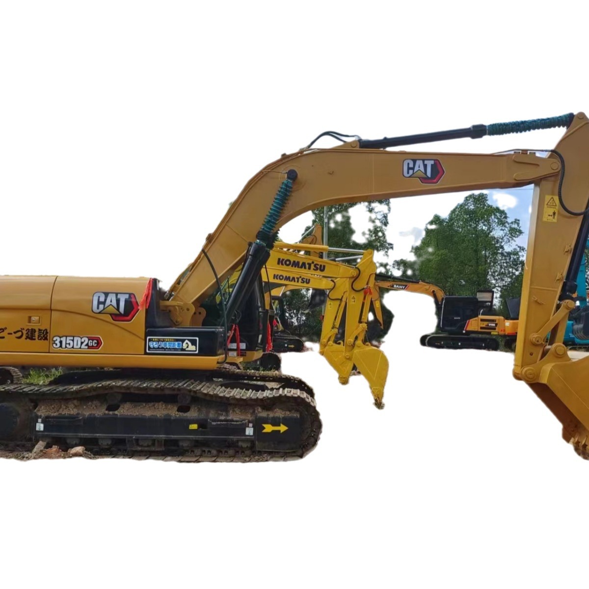 Exportación de comercio exterior de segunda mano CAT320D 312D 330GC 349GC 323 Excavadora de importación