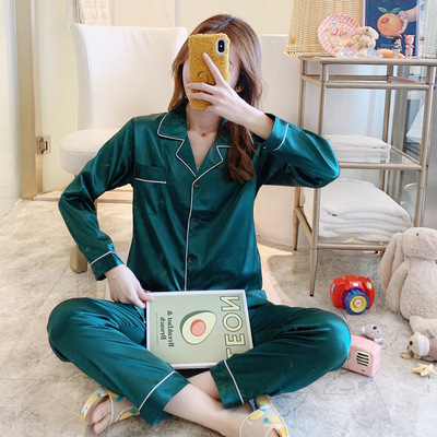 Silk autumn pijama