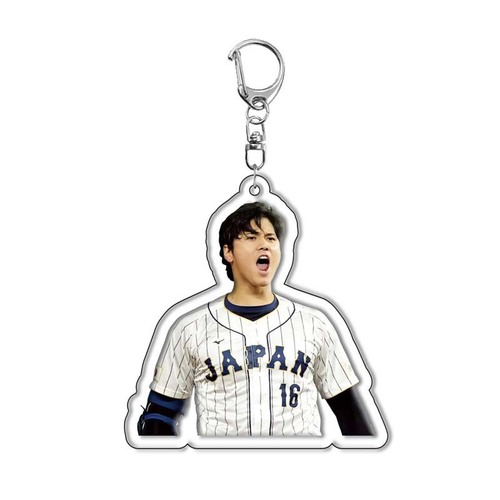 Shohei Ohtani, baseball player, pitcher, acrylic keychain, pendant, character peripherals, cross-border