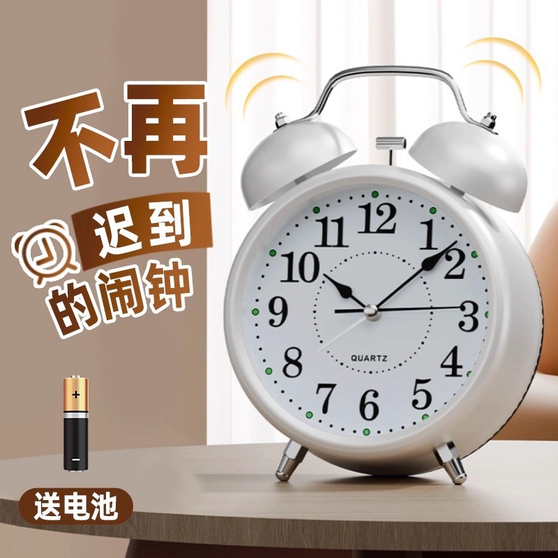 闹钟学生专用起床闹钟2025新款强力叫醒高中初中儿童学习机械时钟|undefined
