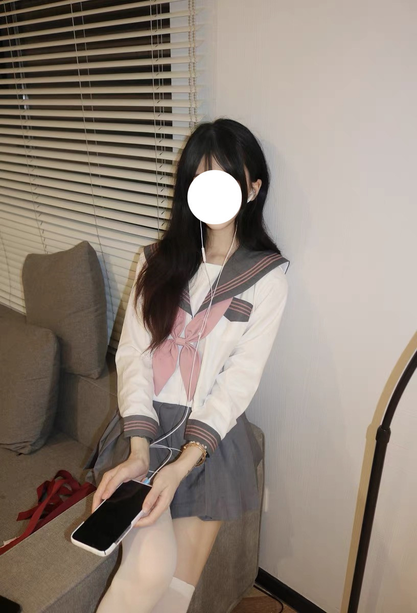 그레이 칼라 파우더 3 기본 JK 유니폼 학생 유니폼 클래스 소프트 언니 세트 일본 대학 스타일 성능 세트