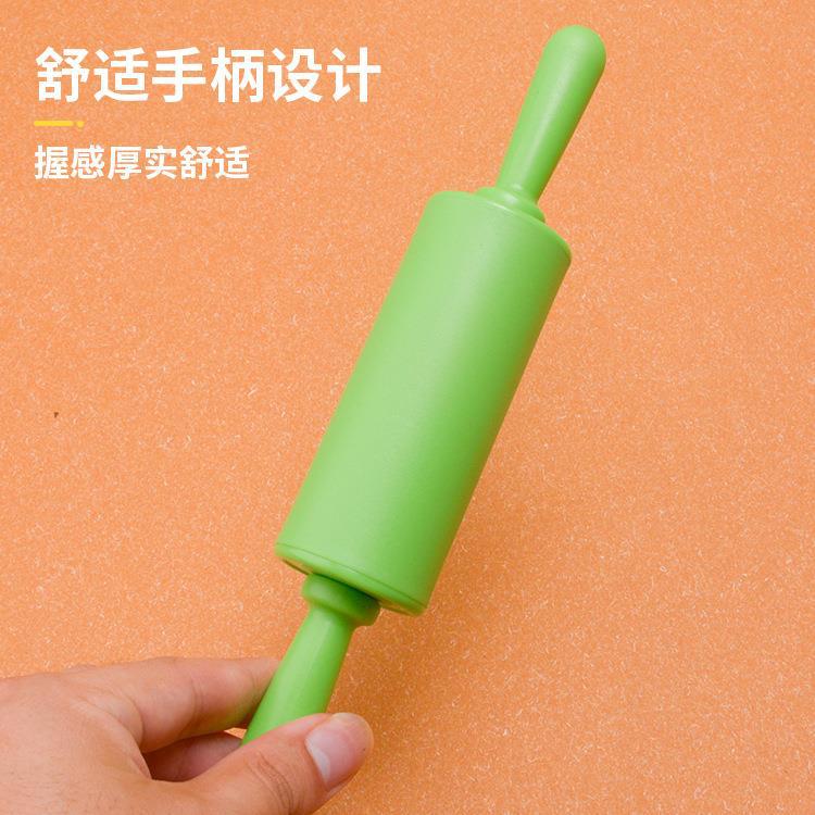 Plastic rolling pin household small size PP handle roller dumpling rolling pin children's mini rolling pin baking tool