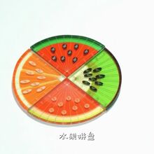 迷你猫咪直尺挂件可爱动物造型尺子学生亚克力直尺画图测绘小挂饰