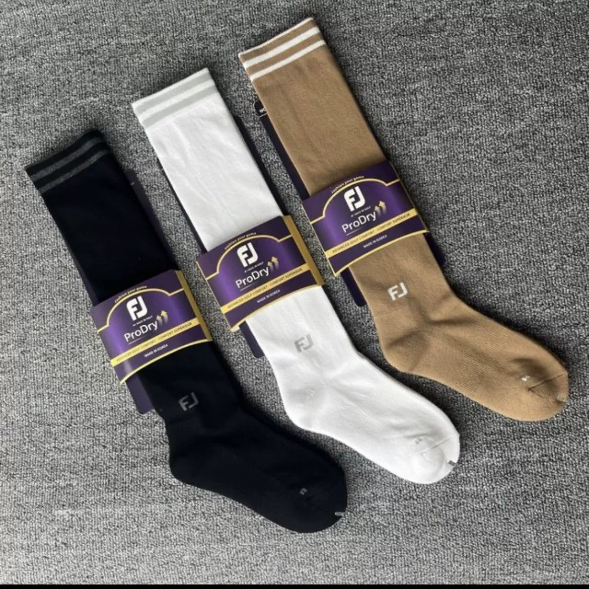 Южная Корея FOOTJOY гольф носки осенние чулки на открытом воздухе солнцезащитный крем высокие спортивные носки golf бейсбольные носки