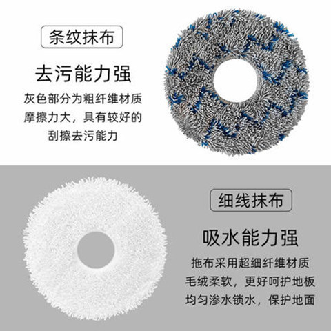 Suitable for Ecovacs sweeping robot T10 accessories rag roller brush side brush dust bag X1OMIN/PRO filter