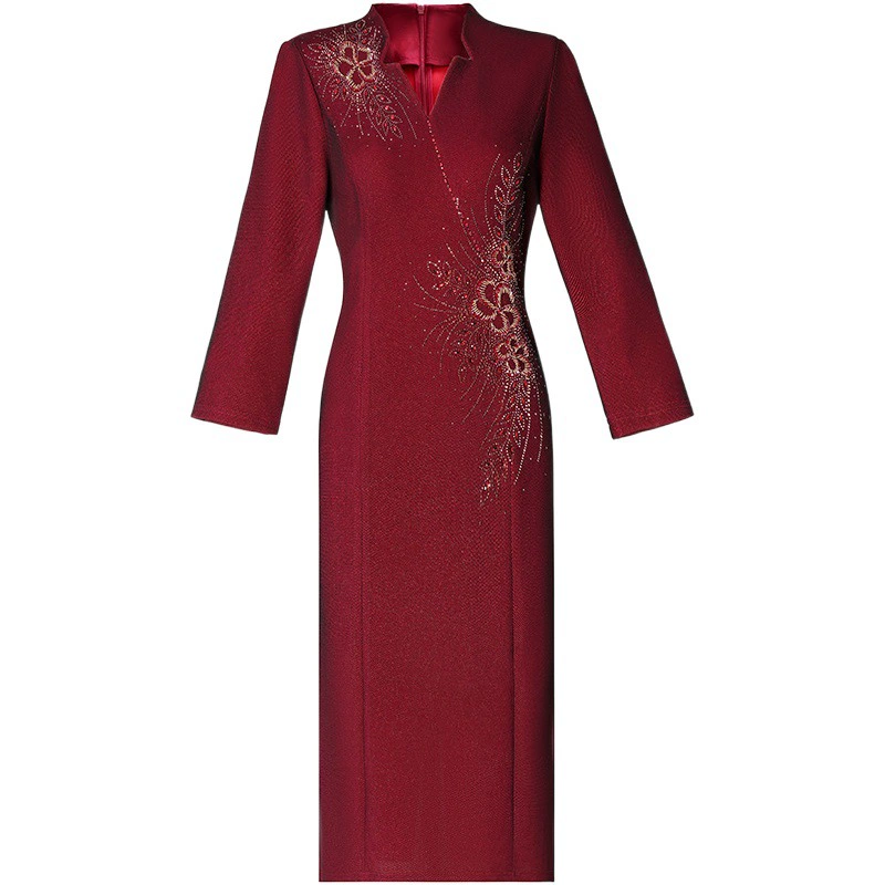 Красные мамы свадебные платья вечерние платья для женщин высокого класса