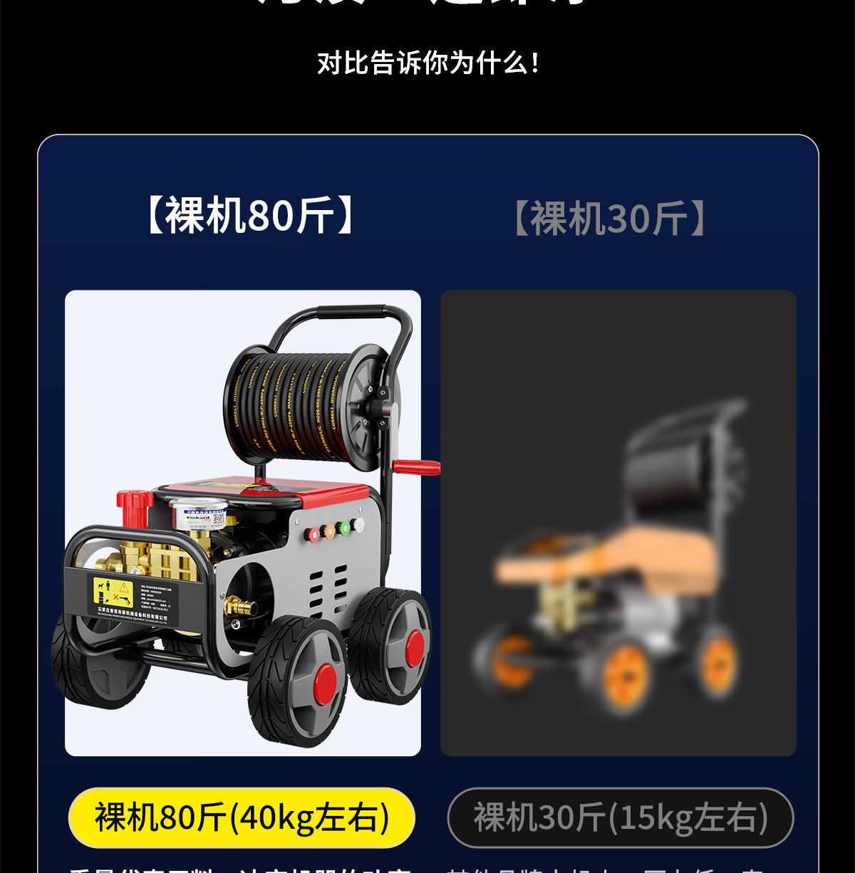 Black Cat Ching 220V New High-Pressure Washer for Home Car Washing, Powerful Floor Cleaning, Commercial Car Washer