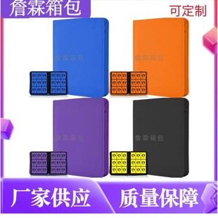 Manufacturer Supplies Card Album, Pokemon Card Album, Business Card Collection Album, 4 Grids and 9 Grids Pu Game Card Storage Album