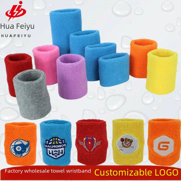 Sports Wristbands for Kidsren and Adults, Towel Wristbands That Absorb Sweat and Keeps Warm, Wholesale from Manufacturers to Make Logo Patterns