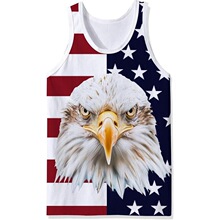M 71734 American Flag Print Tank Top ���� �羳ŷ��