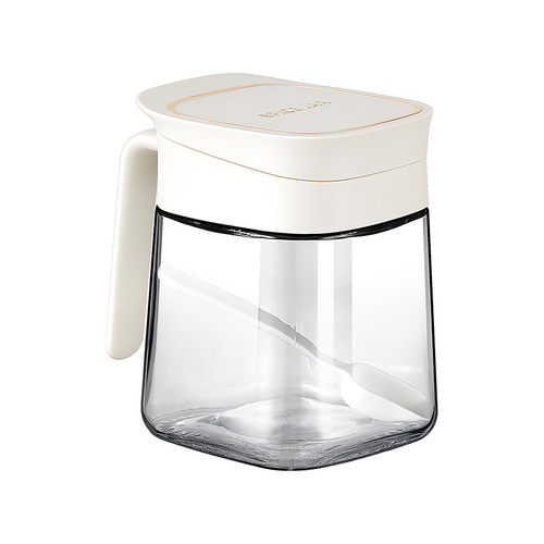 Double gun salt MSG seasoning box home kitchen high-end European seasoning jar seasoning combination set seasoning box salt jar