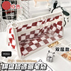 Transparent pencil case, capacious high quality stationery, Japanese school skirt for elementary school students, simple cut