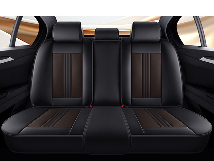 Car Seat Cushion Five-Seater Four-Season Cushion All-Inclusive Universal Seat Cover Seat Cushion Nappa Leather Amazon European and American Cross-Border Breathable